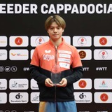 国際大会で“初優勝”を飾った宇田幸矢が33位にランクアップ　張本智和は4位、戸上隼輔は20位、松島輝空は24位｜卓球男子世界ランキング（2025年第39週）