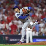 【MLB】大谷翔平、“歴史的PS二刀流デビュー”で6回9K3失点の粘投　最速163キロに敵地驚愕、テオスカーが値千金逆転弾