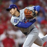【MLB】大谷翔平はPS二刀流デビューで「世界最高の投手か改めて証明」　佐々木朗希との“日本人コンビ”史上初快挙に公式注目