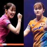 長﨑美柚は世界女王・孫穎莎と、大藤沙月は新星サウスポー・蒯曼と激突　同士討ちを制した日本女子2選手は中国撃破なるか【WTTファイナルズ香港】