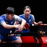 松島輝空・張本美和の“そらみわペア”が中国の世界王者撃破なるか　決勝進出懸けて王楚欽＆孫穎莎の最強コンビと激突【WTTファイナルズ香港】