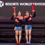卓球日本女子のWエース“みわひな”ペアが示した存在感　張本美和が語ったロス五輪への重要性「ダブルス種目が大事」【シンガポールスマッシュ】