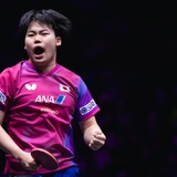 松島輝空、世界王者・王楚欽への雪辱果たし「一番強い選手に勝ててうれしい」　中国撃破のサウスポーが会心勝利に喜び【WTTチャンピオンズ重慶】