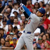 【MLB】大谷翔平、今季8号先頭打者アーチからの……初回159キロで2奪三振　復活の二刀流に米記者驚き「彼はフェアじゃない」