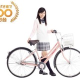 川口春奈がベストセラー通学車のイメージキャラに