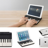 iPadケースになるワイヤレス音楽キーボード、クリエイターへの提案