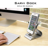 アルミニウム製のオシャレなスマホドック「Sarvi Dock」　アメリカ