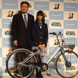 【ブリヂストンサイクル アルベルトe発表会】国内初のベルトドライブ＋電動アシストシステム搭載
