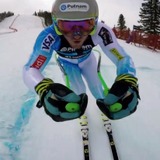 【スキー】滑降大回転！体にかかるGまで鮮明に