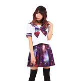 宇宙や深海クラゲをプリントした新感覚セーラー服が発売