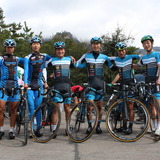 鹿児島合宿を終えたシマノレーシング、サイクルフェスタin桜島に出場