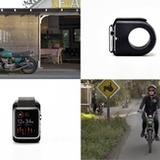 Apple Watchをサイクルコンピューターとして使用するためのマウント「CyClip」