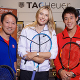 【テニス】錦織圭とシャラポワ、タグ・ホイヤーのチャリティーイベントに登場…フランス