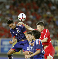 サッカーの東アジアカップ、日本対北朝鮮（2015年8月2日）