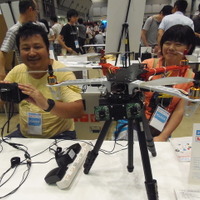 【Maker Faire Tokyo】超小型やタケコプターなど個性派ドローンが集結 画像