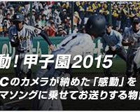 【高校野球】前日の感動シーンを編集した「感動！甲子園2015」…バーチャル高校野球 画像