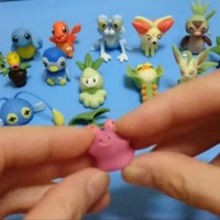 粘土で作ったポケモンたちがかわいい！…ニコニコ動画
