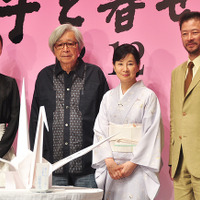 黒木華、山田洋次監督、吉永小百合、浅野忠信／『母と暮せば』クランクアップ報告会見