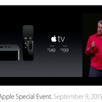 新型「Apple TV」発表…タッチ操作＆Siriで検索 画像