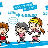 横浜マラソンのプレイベント「1/100フルマラソン」…421.95mを走る 画像