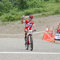 　全日本マウンテンバイク選手権クロスカントリーの女子エリートが7月21日に行われ、片山梨絵（SPECIALIZED）が優勝した。