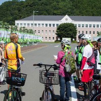 ツール・ド・東北2015の事前イベント「手ぶらdeラクラク 石巻周遊ライド」（2015年9月12日）