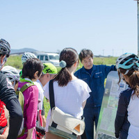 ツール・ド・東北2015の事前イベント「手ぶらdeラクラク 石巻周遊ライド」（2015年9月12日）