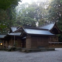 静寂に包まれる早朝の高千穂神社