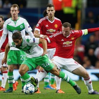 UEFAチャンピオンズリーグ・グループB、マンチェスター・ユナイテッド対ヴォルフスブルク（c）Getty Images