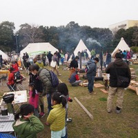 試焚火と秋の味覚を楽しむアウトドアイベント「焚火クラブ c/w オータムBBQ」