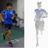 3Dスポーツ動作解析システム「ランニングゲート」…通り抜けるだけで身体の動きをデータ化 画像