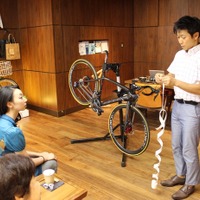 3周年を迎えるオーブ中之島では初心者向けの自転車講座が人気