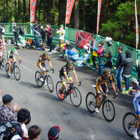 もうすぐ山岳ポイント（2015ジャパンカップサイクルロードレース）