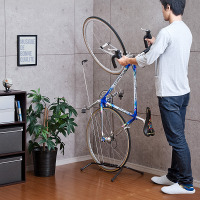 室内用の縦置き＆横置き自転車スタンド「800-BYST4」