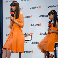 ジェットスター・ジャパンが新CMを公開…桐谷美玲と篠川桃音がトークショー（2015年10月27日）