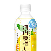 愛媛県産“河内晩柑”果汁のみを使用した炭酸飲料、「河内晩柑しぼりスパークリング」 画像