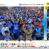 神戸マラソンで中継実験…複数地点のカメラ映像を自由に選択できるマルチアングル・ライブストリーミング 画像