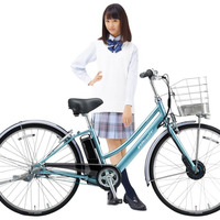 ブリヂストンサイクルの通学用電動アシスト自転車「アルベルトe」2016年モデル 画像