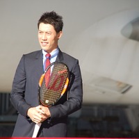 錦織圭、飛行機内では「寝ようと思って頑張ります」