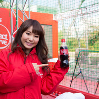 とろサーモン久保田和靖がチャレンジ…テニスイベント「コカ・コーラ」IPTL CCJC Perfect Serve