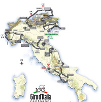 　09年5月9日に開幕する第92回ジロ・デ・イタリアのコースが12月13日にベネチアで発表された。1909年に始まった同大会の100周年となるだけに、「次の100年につながるような印象深いコースに設定した」と最高権威のアンジェロ・ゾメニャンが力説。
　コースは水の都ベネ