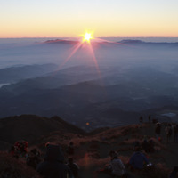 【南日本グルメライド】～番外編～ご来光登山で高千穂峰へ…山頂で向かえる新年 画像