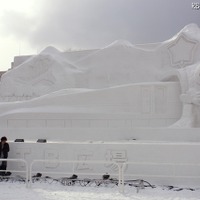 北海道新幹線大雪像