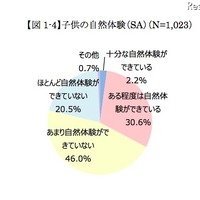 子どもの自然体験