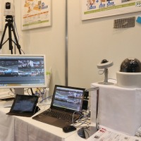 キヤノンマーケティングジャパンでは、昨今、比較的低価格で導入できるネットワークカメラをラインナップに力を入れており、今回展示されたシステムもそうした戦略の一環で提供されているという（撮影：防犯システム取材班）
