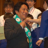 青山学院大学の箱根駅伝優勝報告会（2016年3月5日）