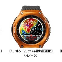 カシオのスマートアウトドアウォッチ「WSD-F10」、日本気象協会お天気アプリを搭載