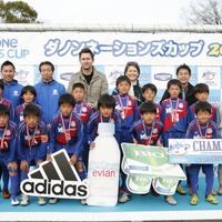 U-12サッカー大会「ダノンネーションズカップ」日本予選、ヴァンフォーレ甲府が優勝