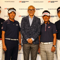 芹澤信雄、池田勇太ら男子プロゴルファーが「プロシャツ」お披露目