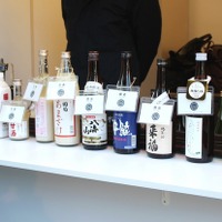 会場で提供されていた日本酒